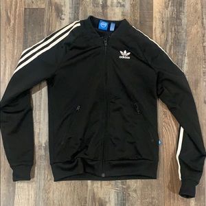 Original Adidas Black ZIP Up